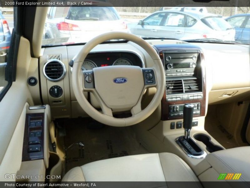 Black / Camel 2008 Ford Explorer Limited 4x4