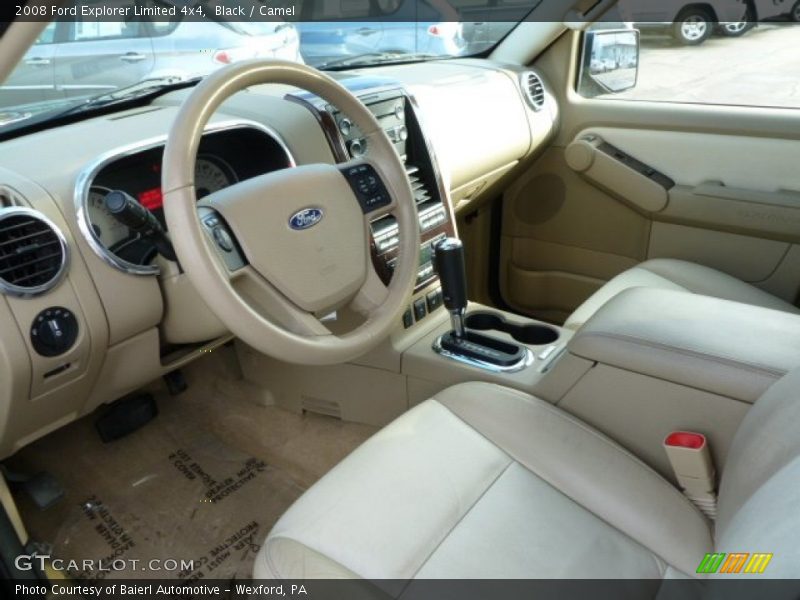  2008 Explorer Limited 4x4 Camel Interior