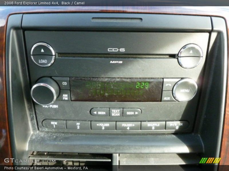 Audio System of 2008 Explorer Limited 4x4