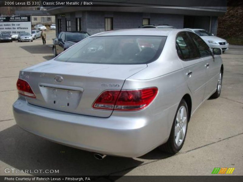 Classic Silver Metallic / Black 2006 Lexus ES 330