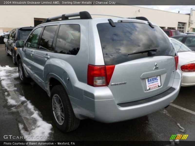 Sterling Silver Metallic / Charcoal Gray 2004 Mitsubishi Endeavor Limited AWD