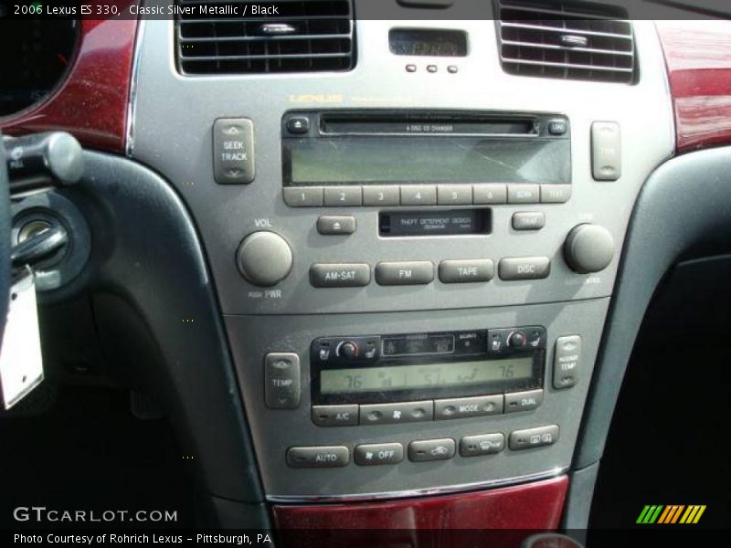 Classic Silver Metallic / Black 2006 Lexus ES 330