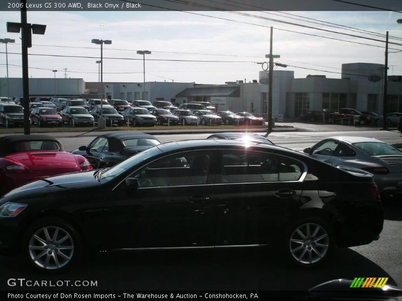 Black Onyx / Black 2006 Lexus GS 300 AWD