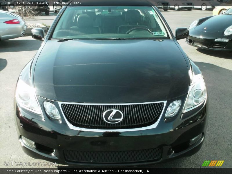 Black Onyx / Black 2006 Lexus GS 300 AWD