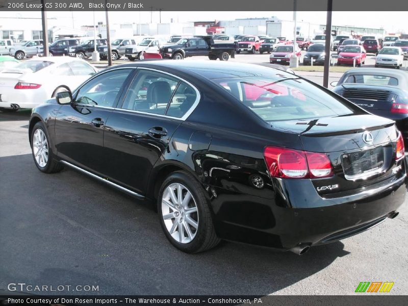 Black Onyx / Black 2006 Lexus GS 300 AWD