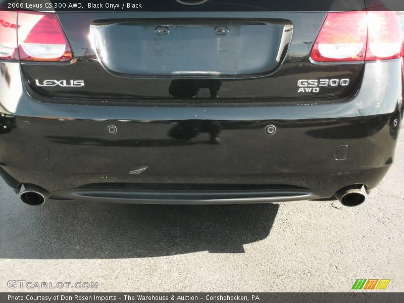 Black Onyx / Black 2006 Lexus GS 300 AWD
