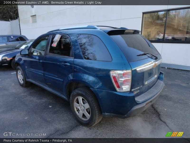 Bermuda Green Metallic / Light Gray 2006 Chevrolet Equinox LT AWD
