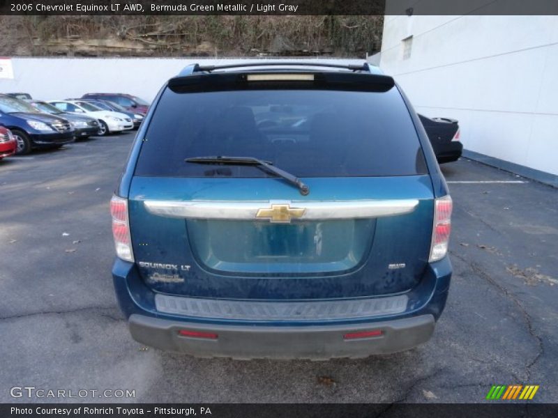 Bermuda Green Metallic / Light Gray 2006 Chevrolet Equinox LT AWD
