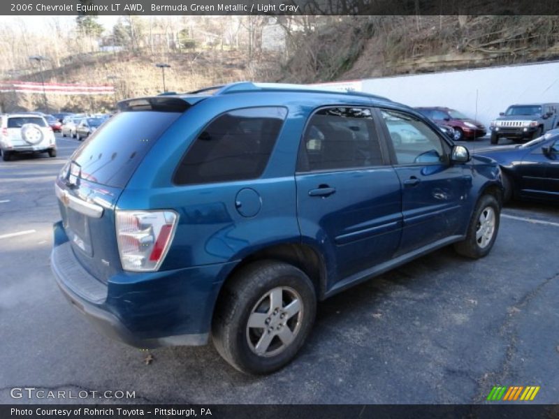 Bermuda Green Metallic / Light Gray 2006 Chevrolet Equinox LT AWD