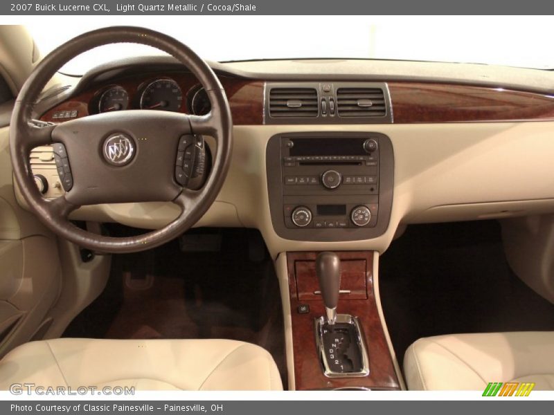 Light Quartz Metallic / Cocoa/Shale 2007 Buick Lucerne CXL