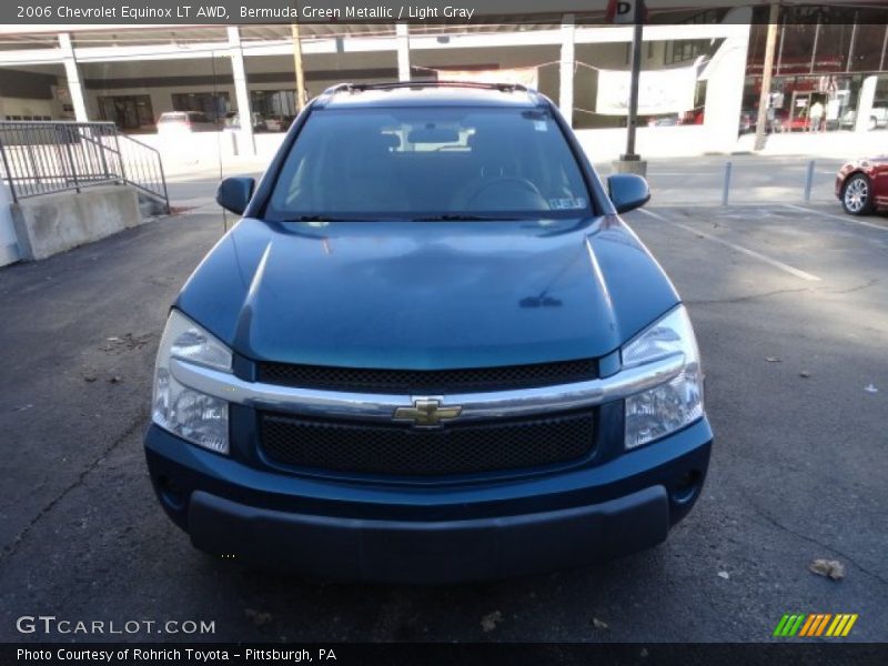 Bermuda Green Metallic / Light Gray 2006 Chevrolet Equinox LT AWD