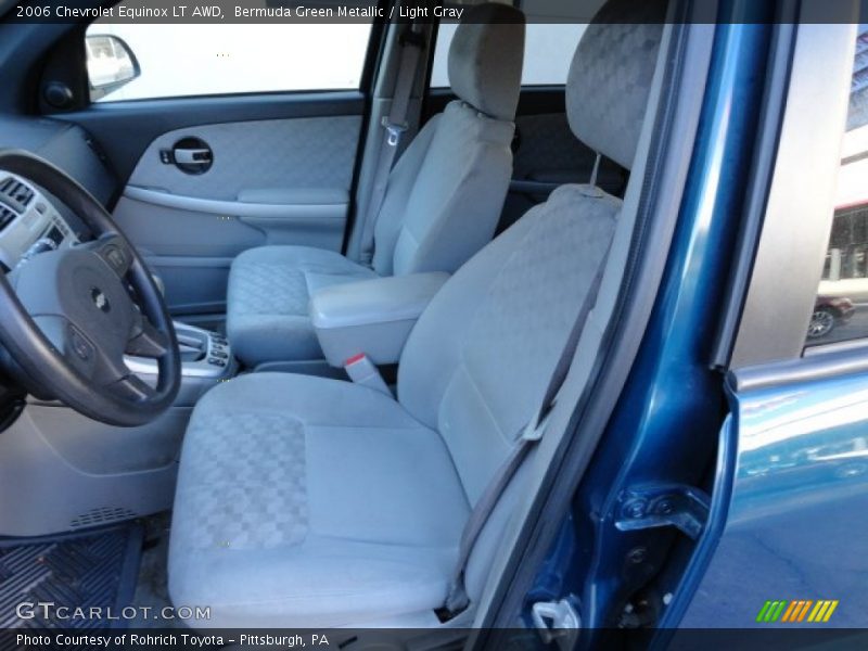 Bermuda Green Metallic / Light Gray 2006 Chevrolet Equinox LT AWD