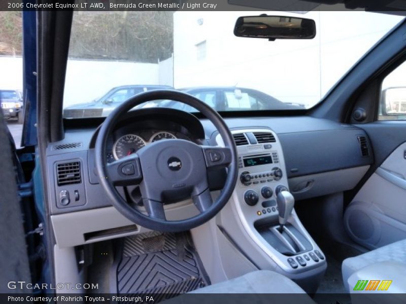 Bermuda Green Metallic / Light Gray 2006 Chevrolet Equinox LT AWD