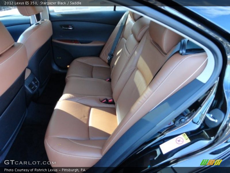 Stargazer Black / Saddle 2012 Lexus ES 350
