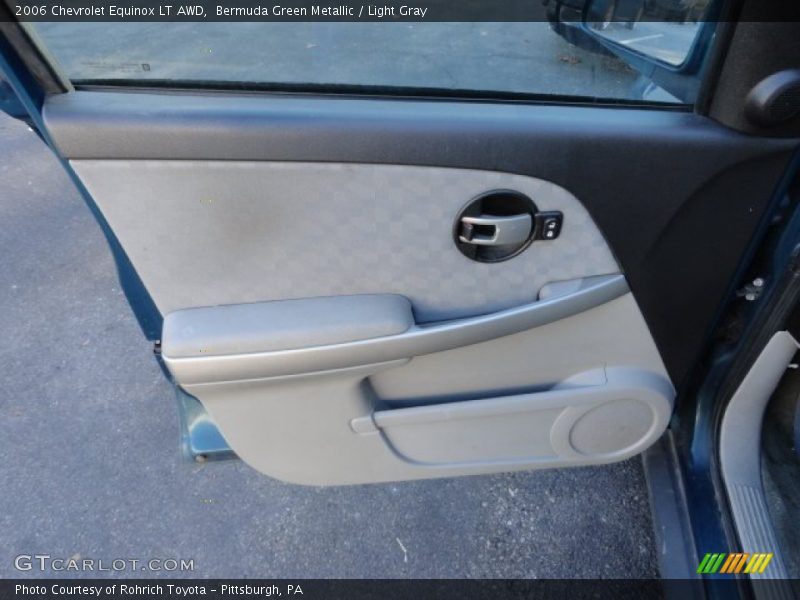 Bermuda Green Metallic / Light Gray 2006 Chevrolet Equinox LT AWD