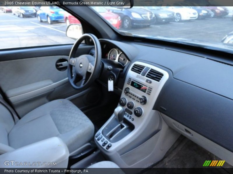 Bermuda Green Metallic / Light Gray 2006 Chevrolet Equinox LT AWD