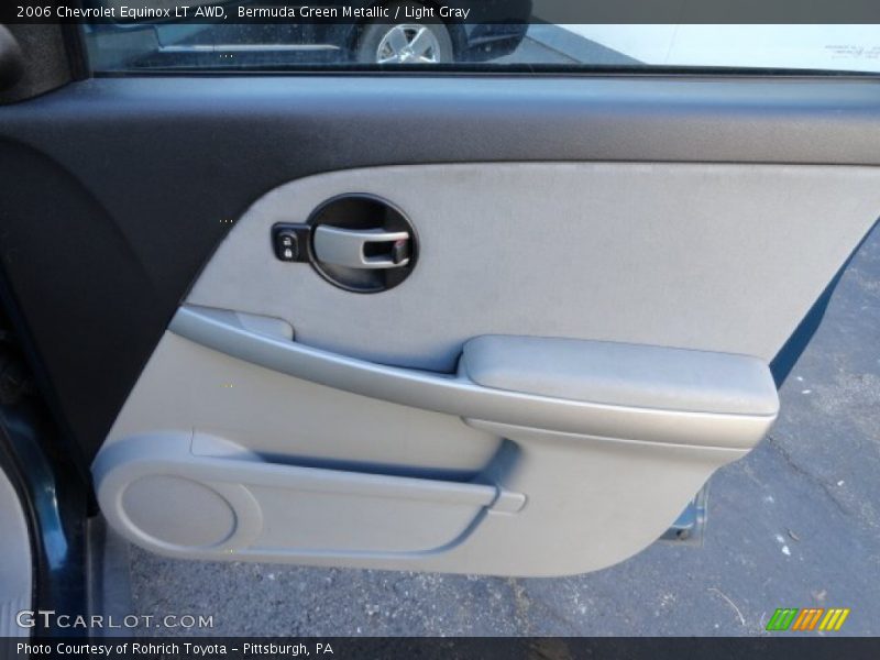 Bermuda Green Metallic / Light Gray 2006 Chevrolet Equinox LT AWD