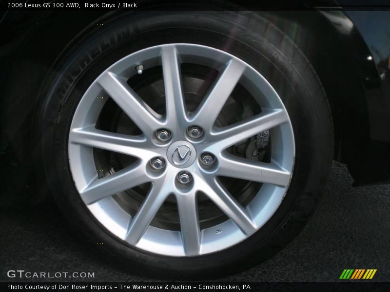 Black Onyx / Black 2006 Lexus GS 300 AWD