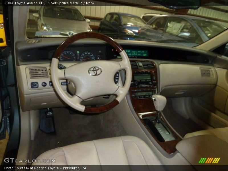 Silver Spruce Metallic / Ivory 2004 Toyota Avalon XLS