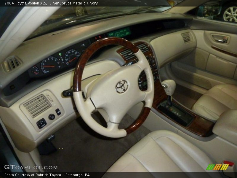 Silver Spruce Metallic / Ivory 2004 Toyota Avalon XLS