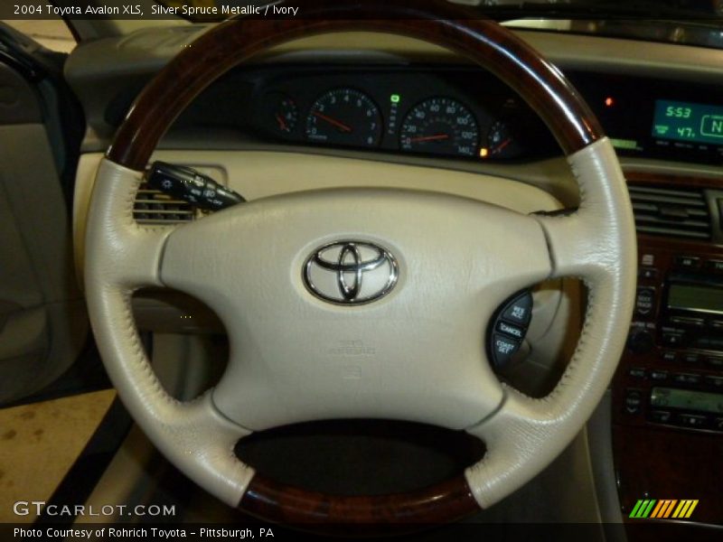 Silver Spruce Metallic / Ivory 2004 Toyota Avalon XLS
