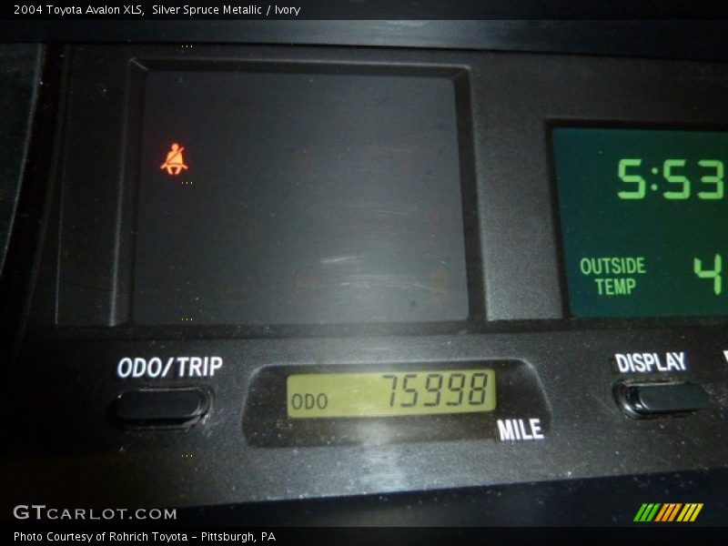 Silver Spruce Metallic / Ivory 2004 Toyota Avalon XLS