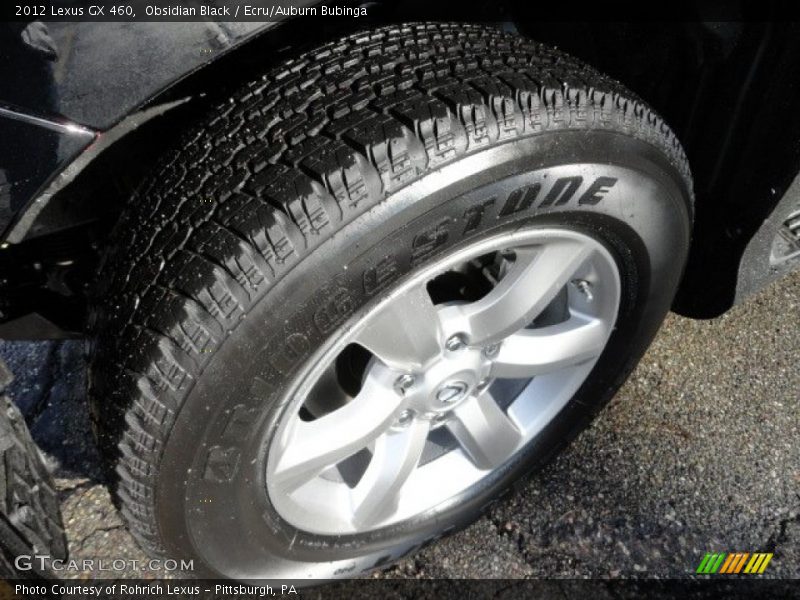 Obsidian Black / Ecru/Auburn Bubinga 2012 Lexus GX 460