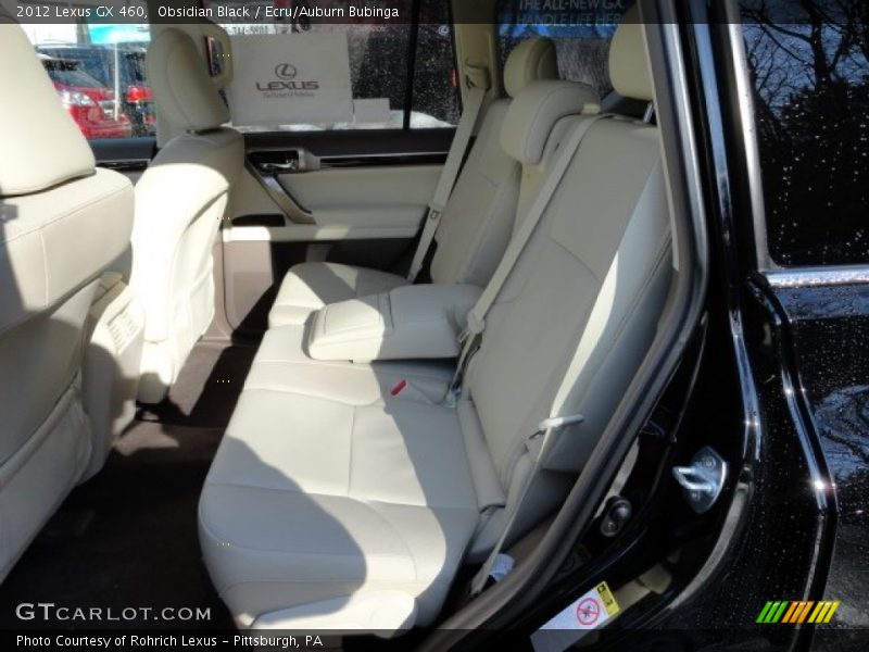 Obsidian Black / Ecru/Auburn Bubinga 2012 Lexus GX 460