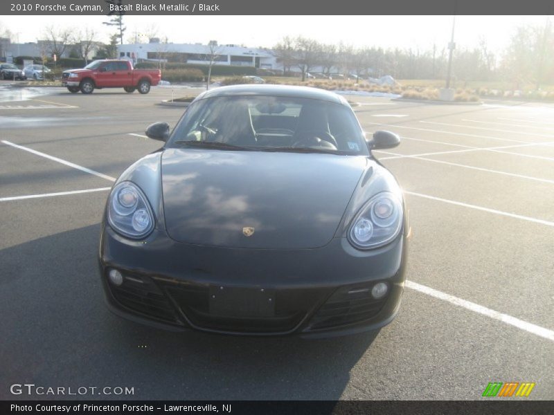 Basalt Black Metallic / Black 2010 Porsche Cayman