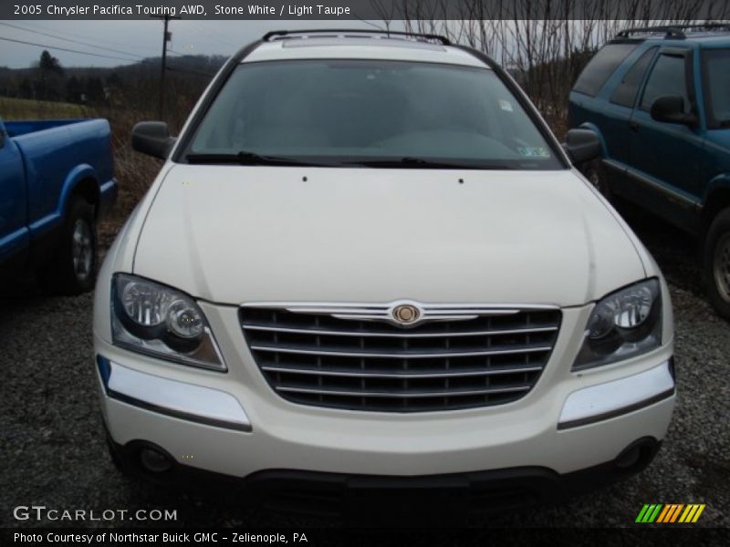 Stone White / Light Taupe 2005 Chrysler Pacifica Touring AWD