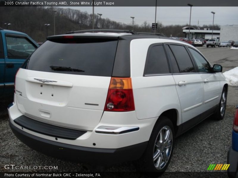 Stone White / Light Taupe 2005 Chrysler Pacifica Touring AWD