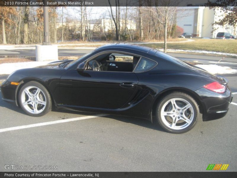 Basalt Black Metallic / Black 2010 Porsche Cayman