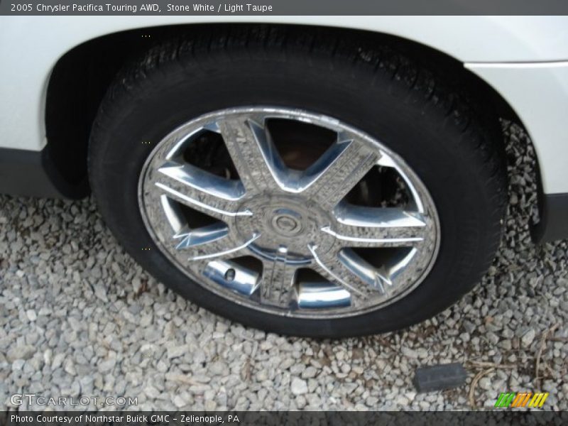 Stone White / Light Taupe 2005 Chrysler Pacifica Touring AWD