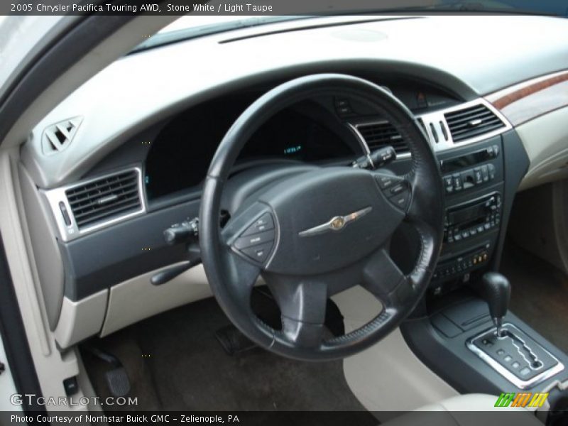 Stone White / Light Taupe 2005 Chrysler Pacifica Touring AWD
