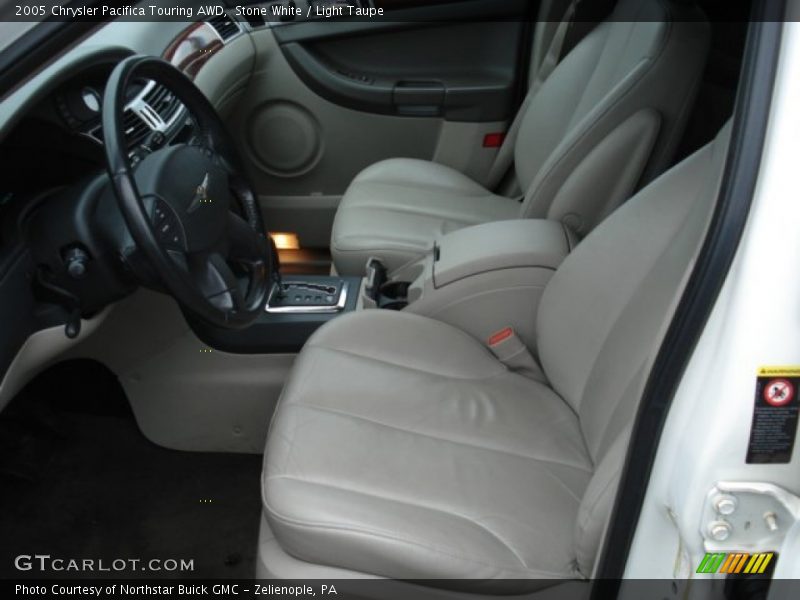 Stone White / Light Taupe 2005 Chrysler Pacifica Touring AWD