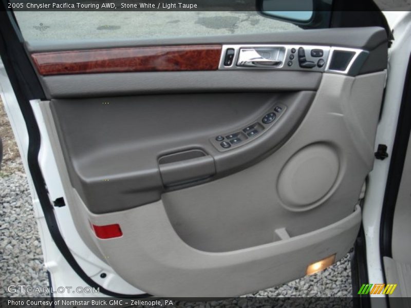 Stone White / Light Taupe 2005 Chrysler Pacifica Touring AWD