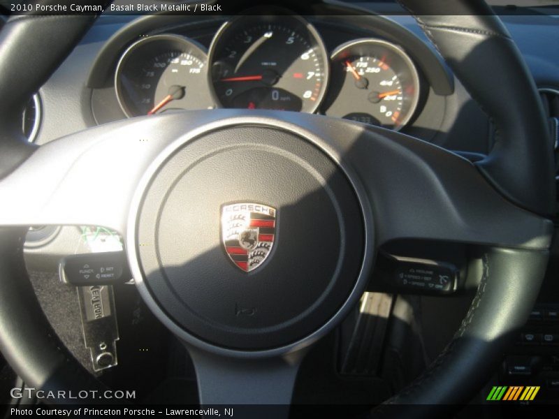 Basalt Black Metallic / Black 2010 Porsche Cayman