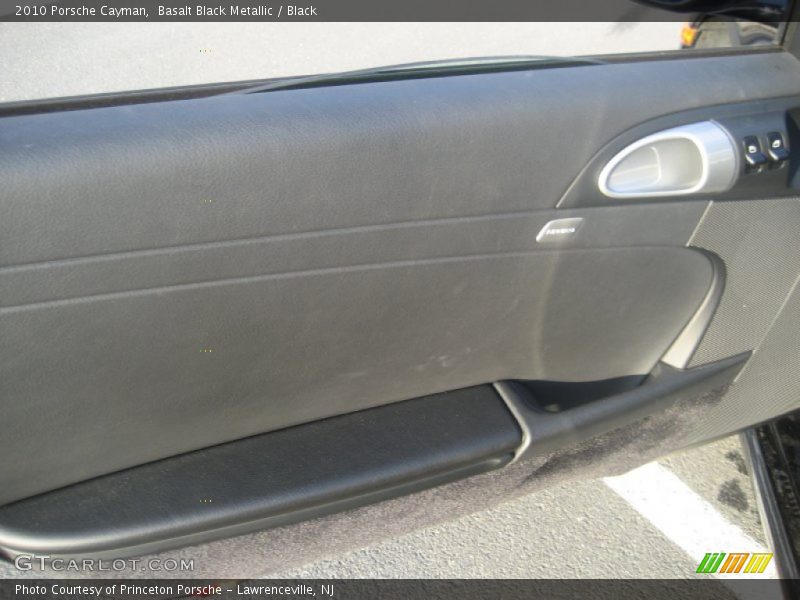 Basalt Black Metallic / Black 2010 Porsche Cayman