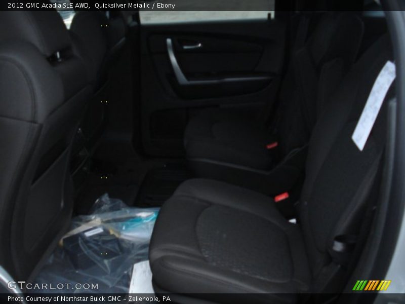 Quicksilver Metallic / Ebony 2012 GMC Acadia SLE AWD