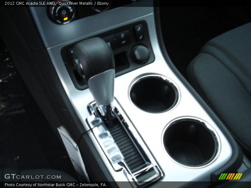 Quicksilver Metallic / Ebony 2012 GMC Acadia SLE AWD