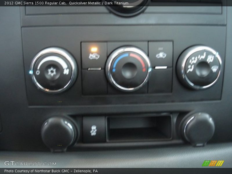 Quicksilver Metallic / Dark Titanium 2012 GMC Sierra 1500 Regular Cab