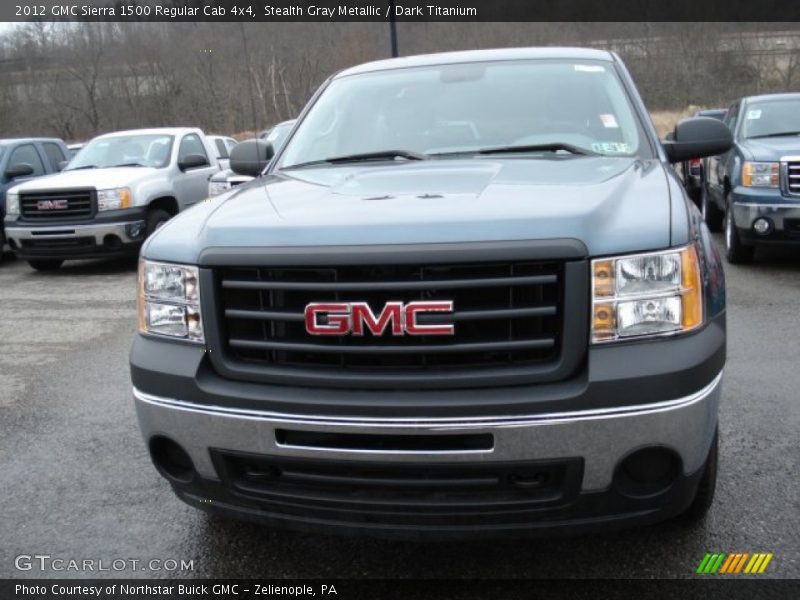 Stealth Gray Metallic / Dark Titanium 2012 GMC Sierra 1500 Regular Cab 4x4