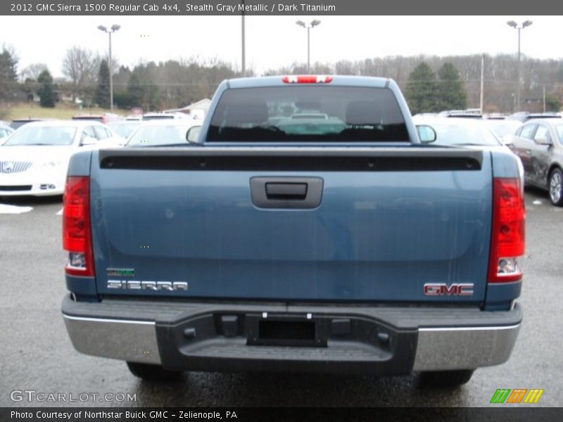 Stealth Gray Metallic / Dark Titanium 2012 GMC Sierra 1500 Regular Cab 4x4