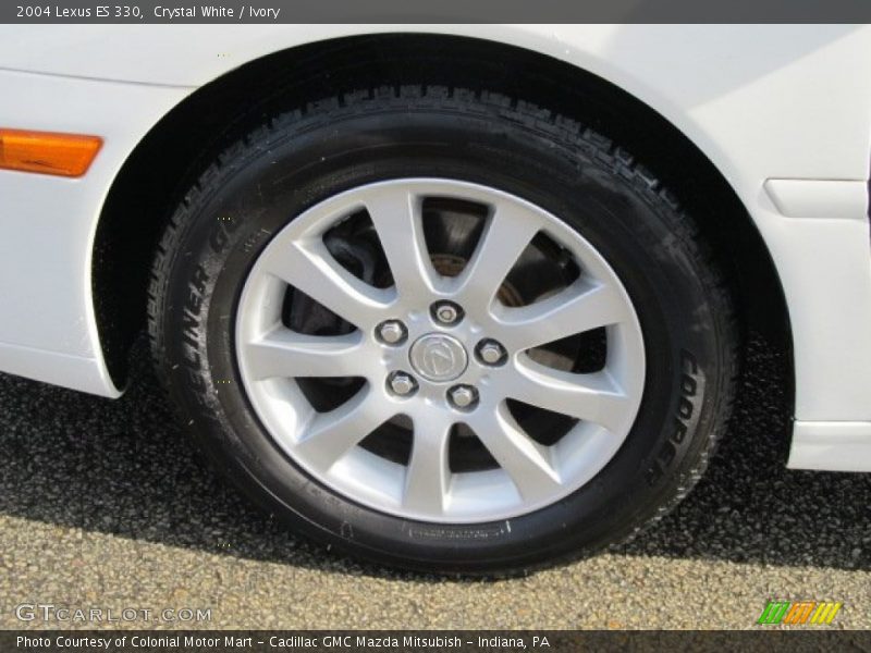 Crystal White / Ivory 2004 Lexus ES 330