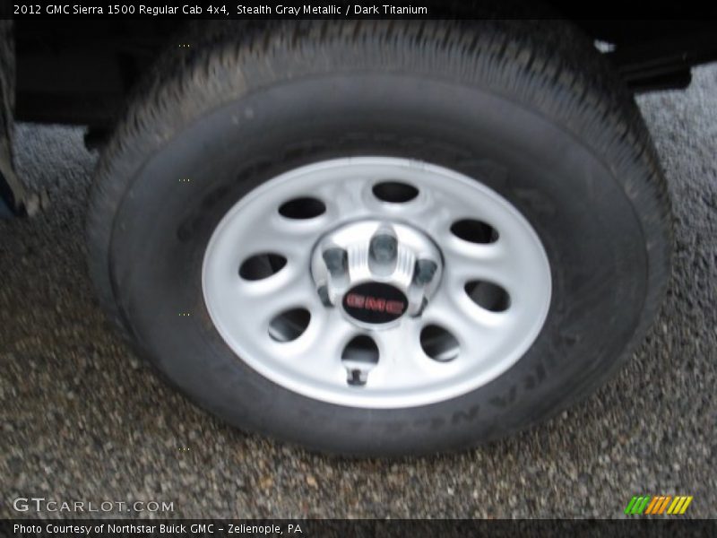 Stealth Gray Metallic / Dark Titanium 2012 GMC Sierra 1500 Regular Cab 4x4