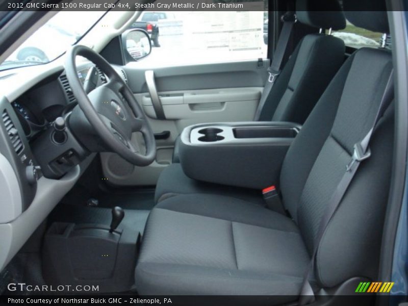 Stealth Gray Metallic / Dark Titanium 2012 GMC Sierra 1500 Regular Cab 4x4