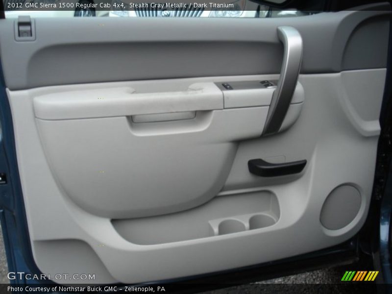 Stealth Gray Metallic / Dark Titanium 2012 GMC Sierra 1500 Regular Cab 4x4