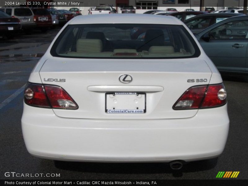 Crystal White / Ivory 2004 Lexus ES 330