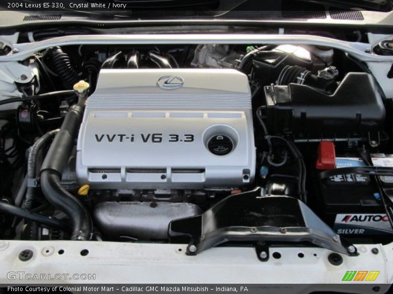Crystal White / Ivory 2004 Lexus ES 330