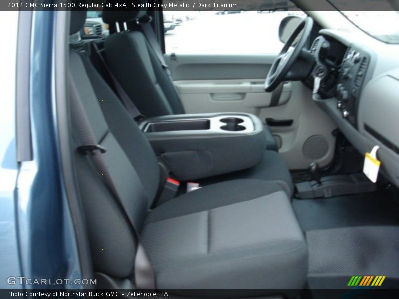 Stealth Gray Metallic / Dark Titanium 2012 GMC Sierra 1500 Regular Cab 4x4